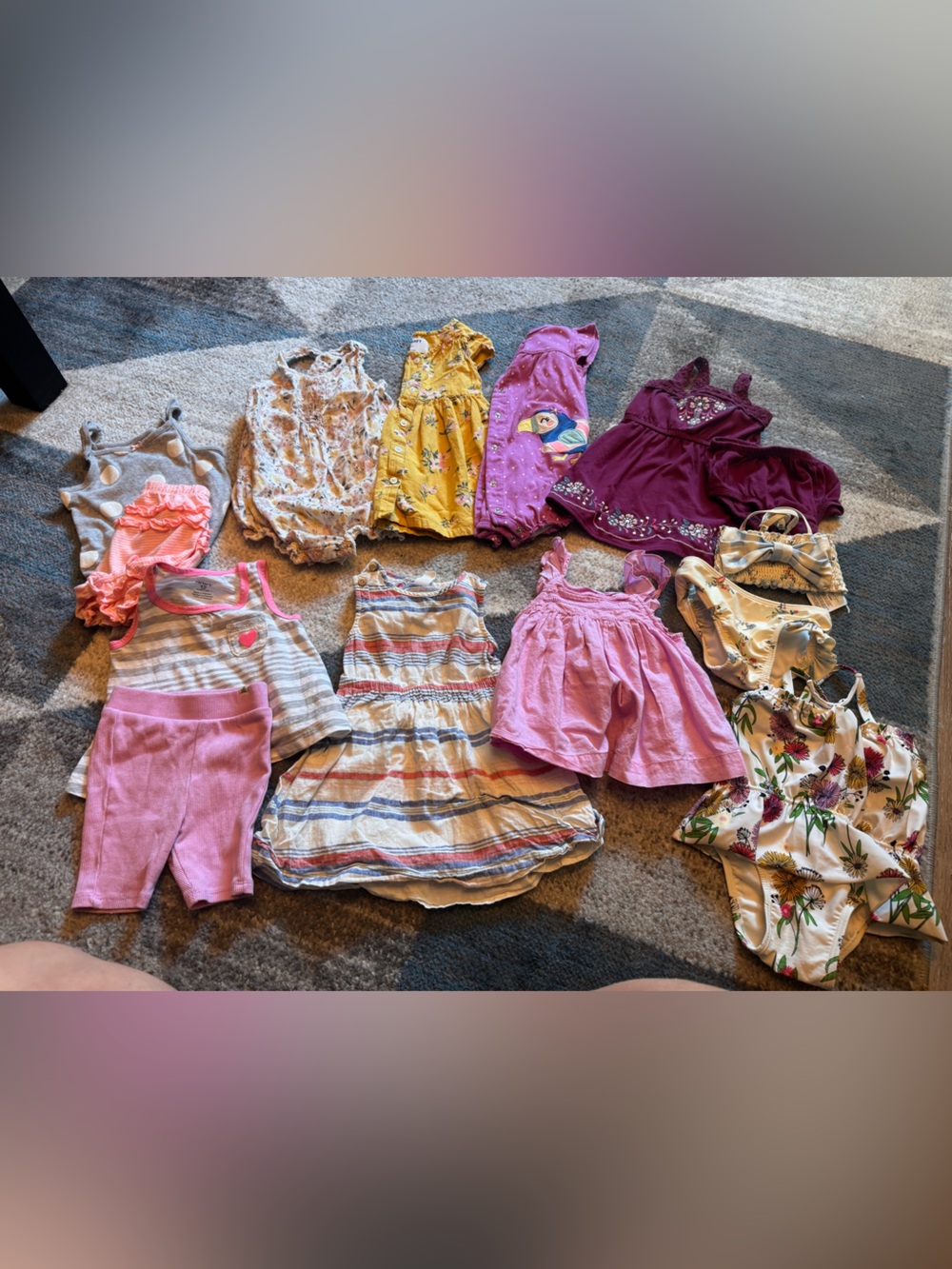 12-18 month Girls Mixed Clothing Lot - baby gap, old navy, carters, etc.